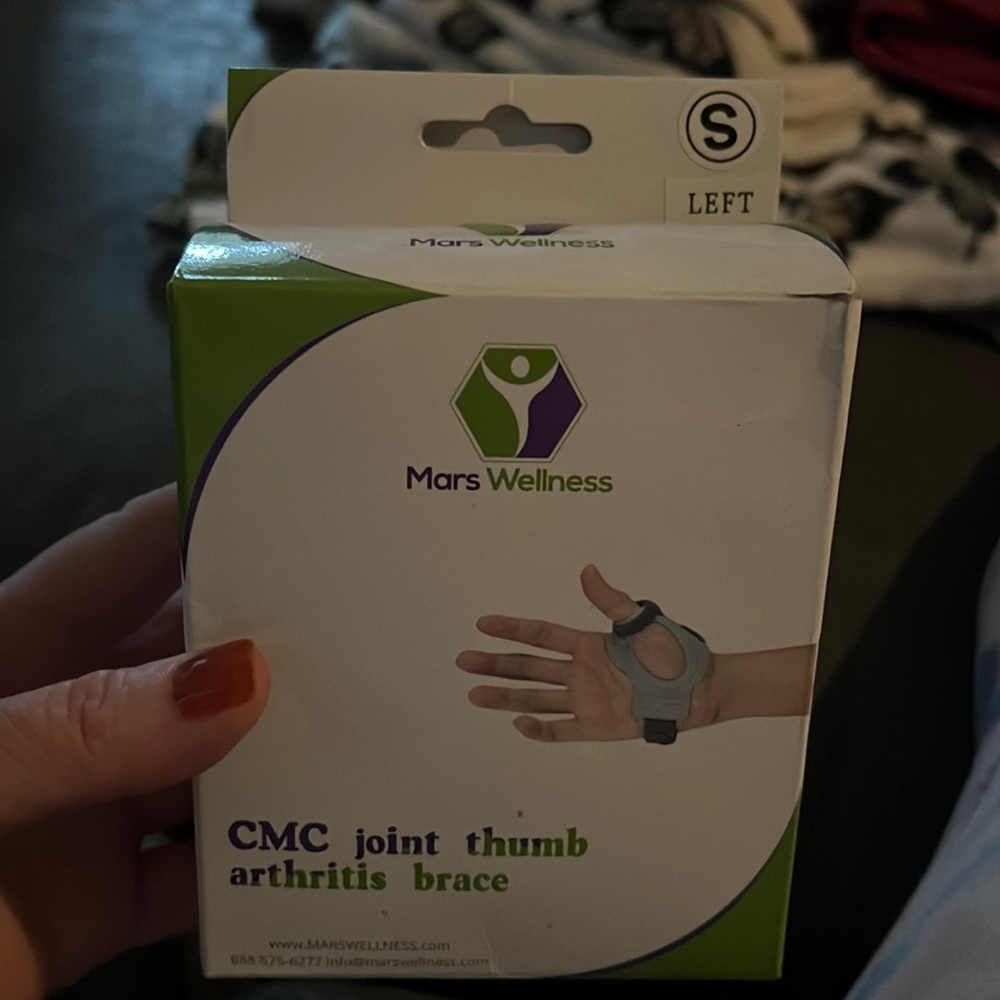 Arthritis thumb brace size small